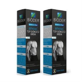 Bioder Erkekler İçin 2x100 ml Tüy Dökücü Krem