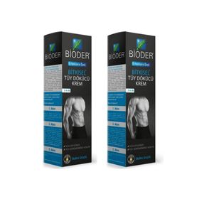 Bioder Erkekler İçin 2x100 ml Tüy Dökücü Krem