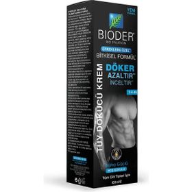 Bioder Erkeklere Özel Tüm Ciltler için 100 ml Tüy Dökücü Krem