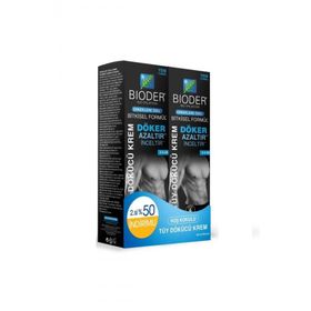 Bioder For Men Erkeklere Özel 2x100 ml Tüy Dökücü Krem