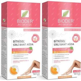 Bioder Hassas Dahil Tüm Cilt Tipleri 2'li Bitkisel Sirli Bant Ağda