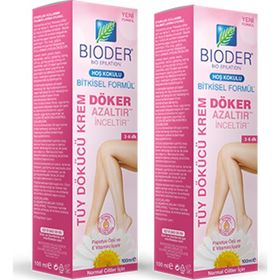 Bioder Kadın 2'li 100 ml Tüy Dökücü Krem