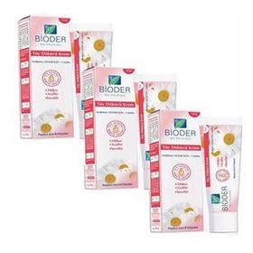 Bioder Normal Ciltler İçin 3x100 ml Tüy Dökücü Krem