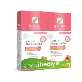 Bioder Vücut Bölgesi 12+12x2 48 Adet Bitkisel Sirli Ağda Bandı