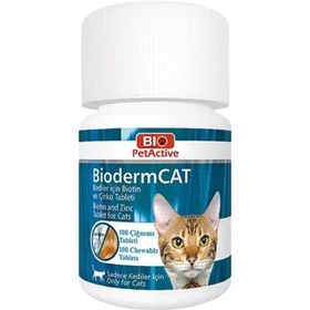 Bioderm 100 Tablet 30 gr Cat Biotin Çinko Takviyesi