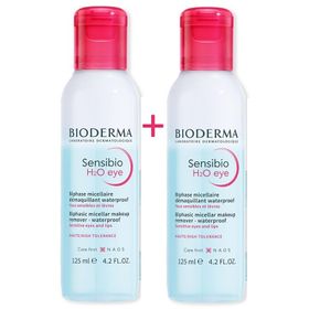 Bioderma 125 ml Sensibio H2O Eye Çift Fazlı Makyaj Temizleyici