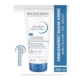 Bioderma 200 ml Kuru Ciltler İçin Yüz ve Vücut Nemlendirici Bakım Kremi