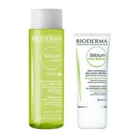 Bioderma 200 ml Sebium Lotion+Bioderma 30 ml Sebium Pore Refiner Gözenek Azaltıcı Bakım Kremi