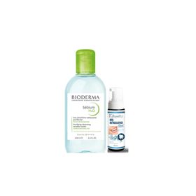 Bioderma 250 ml Sebium H2o Yüz Ve Makyaj Temizleme Suyu+E2'quality Diş Beyazlatıcı Köpük