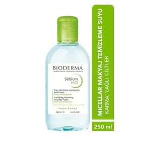 Bioderma 250 ml Sebium H2o Yüz Ve Makyaj Temizleme Suyu+E2'quality Diş Beyazlatıcı Köpük