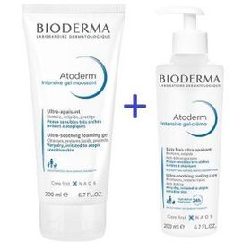 Bioderma 2x200 ml Atoderm Intensive Foaming Gel