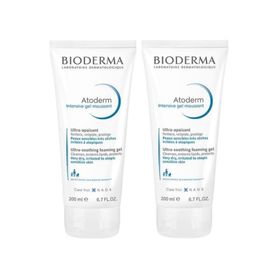 Bioderma 2x200 ml Atoderm Intensive Foaming Gel