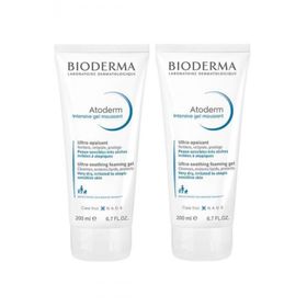 Bioderma 2x200 ml Atoderm Intensive Foaming Gel