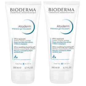 Bioderma 2x200 ml Atoderm Intensive Foaming Gel