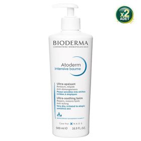 Bioderma 2x500 ml Atoderm Intensive Vücut Nemlendirici