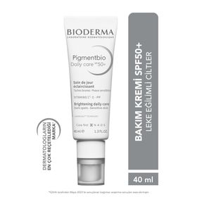Bioderma 40 ml Pigmentbio Daily Care SPF50+ Leke Karşıtı Aydınlatıcı Etkili Glabridin Niasinamid E ve C Vitamini İçeren Güneş Koruyuculu Gündüz Kremi