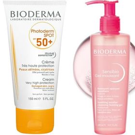 Bioderma 40 ml Sensibio AR Cream+150 ml Spf 50+Photoderm Spot+500 ml Sensibio Foaming Cilt Temizleme Jeli