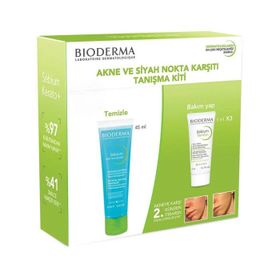 Bioderma 45 ml Sebium Jel+5 ml Sebium Kerato Akne ve Siyah Nokta Karşıtı Tanışma Kiti