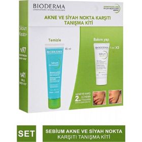 Bioderma 45 ml Sebium Jel+5 ml Sebium Kerato Akne ve Siyah Nokta Karşıtı Tanışma Kiti