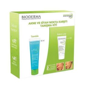 Bioderma 45 ml Sebium Jel+5 ml Sebium Kerato Akne ve Siyah Nokta Karşıtı Tanışma Kiti