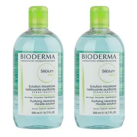 Bioderma 500 ml 2 adet Sebium H2O