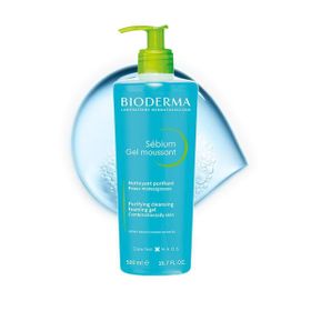 Bioderma 500 ml Sebium Yağlı ve Karma Ciltler için Temizleyici Jel