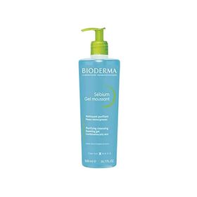Bioderma 500 ml Sebium Yağlı ve Karma Ciltler için Temizleyici Jel