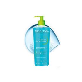 Bioderma 500 ml Sebium Yağlı ve Karma Ciltler için Temizleyici Jel