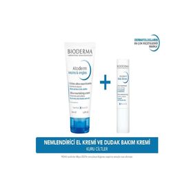 Bioderma Atoderm 50 ml Hand Cream +4 gr Lip Stick