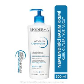 Bioderma Atoderm Cream Ultra Normal ve Kuru Ciltler İçin Nemlendirici 500 ml Yüz Vücut Bakım Kremi