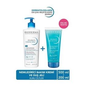 Bioderma Atoderm Creme Ultra 500 ml Krem + Bioderma Atoderm 200 ml Duş Jeli