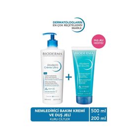 Bioderma Atoderm Creme Ultra 500 ml Krem + Bioderma Atoderm 200 ml Duş Jeli