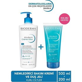 Bioderma Atoderm Creme Ultra 500 ml Krem + Bioderma Atoderm 200 ml Duş Jeli