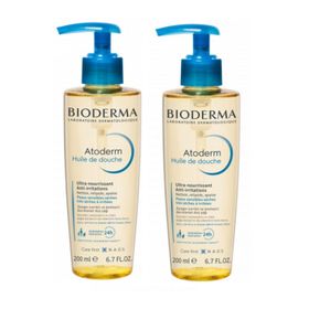 Bioderma Atoderm Huile De Douche 2x200 ml Showe Oil