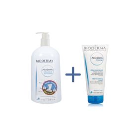 Bioderma Atoderm Intensive Foaming Gel 1 lt + 200 ml Atoderm Cream