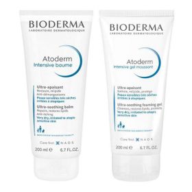 Bioderma Atoderm Intensive Nemlendirici 200 ml + Atoderm Intensive 200 ml Temizleme Jeli