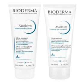Bioderma Atoderm Intensive Nemlendirici 200 ml + Atoderm Intensive 200 ml Temizleme Jeli