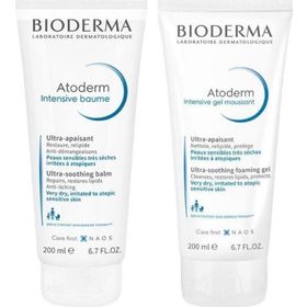 Bioderma Atoderm Intensive Nemlendirici 200 ml + Atoderm Intensive 200 ml Temizleme Jeli