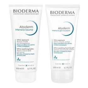 Bioderma Atoderm Intensive Nemlendirici 200 ml + Atoderm Intensive 200 ml Temizleme Jeli