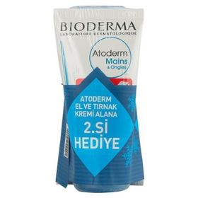 Bioderma Atoderm Mains Kuru Ciltlere 50 ml 2'li El Kremi