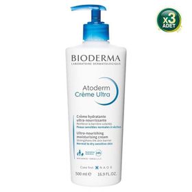 Bioderma Atoderm Ultra 500 ml 3 Adet Cream