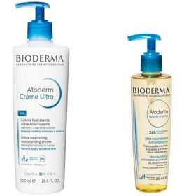 Bioderma Atoderm Ultra 500 ml Krem + Bioderma Atoderm 200 ml Duş Yağı
