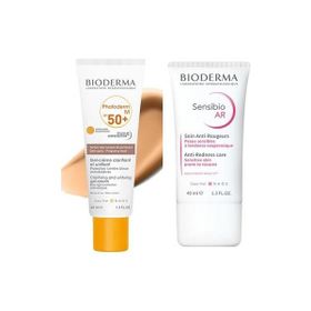 Bioderma Bioderma 40 ml Sensibio AR Cream+150 ml Spf 50+Photoderm Spot+500 ml Sensibio Foaming Cilt Temizleme Jeli