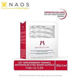Bioderma Matricium Cilt Yenileyici Antioksidan Etkili 30x1 ML Bakım Kapsülü