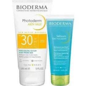 Bioderma Photoderm AKN Mat SPF 30 150 ML + 100 ML Yağlı ve Akneli Ciltler Bioderma Sebium Foaming Gel