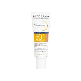 Bioderma Photoderm M Golden SPF50+ Koyu Leke ve Mavi Işığa Karşı Yüksek Korumalı Glabridin İçeren 40 ml Renkli Yüz Güneş Kremi
