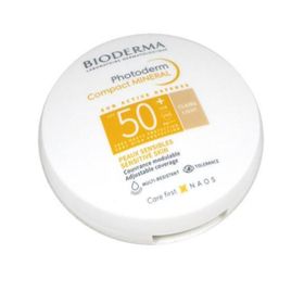 Bioderma Photoderm Max Mineral Compact Light 10 ml Spf50+ Açık Ton Mineralli Kapatıcı Etkili Güneş Koruyucu Kompakt Pudra