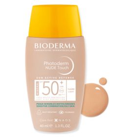 Bioderma Photoderm Nude Touch Light Colour SPF50 40 ml Güneş Kremi