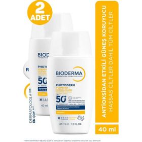 Bioderma Photoderm Xdefense SPF50 2x40 ml Renksiz Güneş Kremi