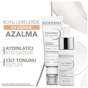 Bioderma Pigmentbio Daily Care Spf50 40 ml + 15 ml Pigmentbio C-concentrate